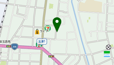 【予約制】akippa 10:30-前面道路余裕の10メートル  防カメ付の地図画像