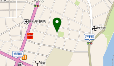 【予約制】akippa 幸区戸手2丁目9-10▽アキッパ駐車場の地図画像