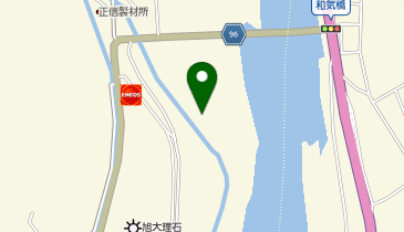 【予約制】akippa P1 吉井川河川敷駐車場【第38回和文字焼きまつり】の地図画像