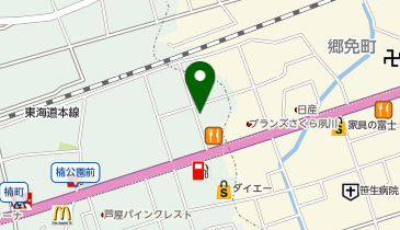 【予約制】akippa Dパーキング芦屋市楠町第2の地図画像