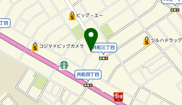 【予約制】akippa Dパーキング相模原市共和4丁目第1の地図画像