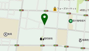 【予約制】akippa 霞町10-23☆アキッパ駐車場の地図画像