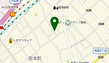 【予約制】akippa 馬渕1丁目6-15駐車場の地図画像