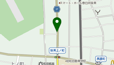 【予約制】akippa 味美上ノ町2153駐車場【2】の地図画像