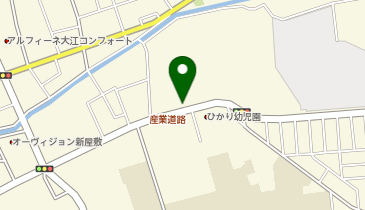【予約制】akippa 熊本県熊本市中央区大江の地図画像