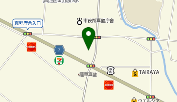 【予約制】akippa 真壁町飯塚1007-3駐車場の地図画像