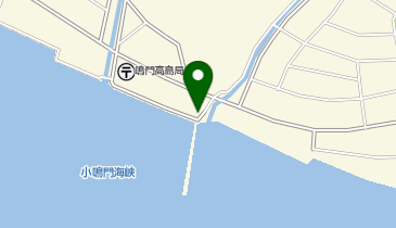 【予約制】akippa 鳴門町高島渡船前自販機横駐車場の地図画像