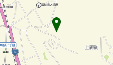 【予約制】akippa 【諏訪湖の花火】8/15アキッパ 諏訪市湯の脇1丁目12-10臨時駐車場の地図画像