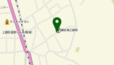 【予約制】akippa 【諏訪湖の花火】8/15 アキッパ 諏訪市湯の脇1丁目1駐車場の地図画像