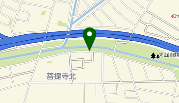 【予約制】akippa 菩提寺大山川駐車場の地図画像
