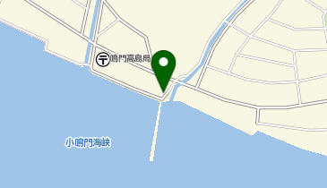 【予約制】akippa 渡船前自販機横の地図画像