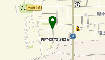 【予約制】akippa 樫原釘貫5-18駐車場の地図画像