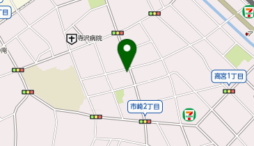 【予約制】akippa 市崎1丁目駐車場の地図画像