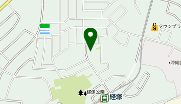 【予約制】akippa モノレール経塚駅前24時間駐車場の地図画像