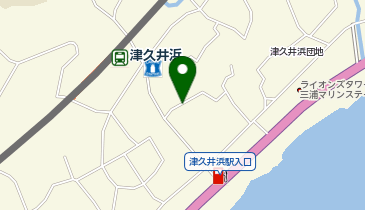 【予約制】akippa [1eff2]津久井2丁目4 個宅アキッパ駐車場の地図画像