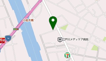 【予約制】akippa NPC24H東松本2丁目駐車場の地図画像