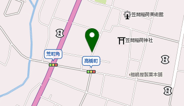 【予約制】akippa 笠間稲荷神社 西駐車場の地図画像