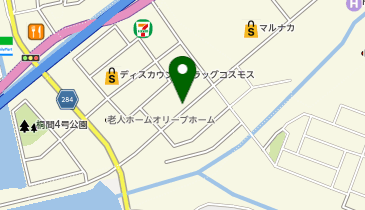 【予約制】akippa ダイナム高知須崎店 駐車場の地図画像