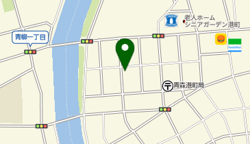 【予約制】akippa 港町1丁目8-14駐車場の地図画像