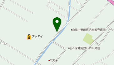 【予約制】akippa ダイナム山口小野田店 駐車場の地図画像
