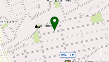 【予約制】akippa 池見1丁目107☆アキッパ駐車場の地図画像