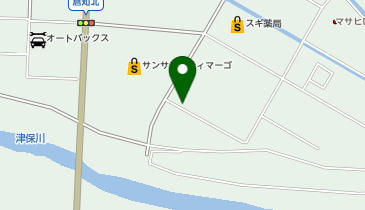 【予約制】akippa ダイナム岐阜マーゴ関店 駐車場の地図画像