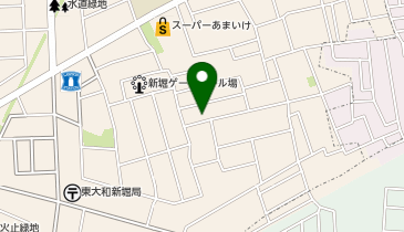 【予約制】akippa クロシェット駐車場の地図画像
