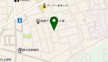 【予約制】akippa ベルツリー新堀駐車場の地図画像
