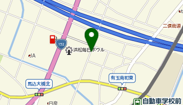 【予約制】akippa 東名浜松北バス停前第1駐車場の地図画像