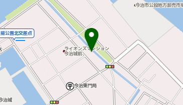 【予約制】akippa 【芝生横】東門町1丁目6-9駐車場(1)の地図画像
