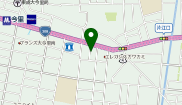 【予約制】akippa 大阪府大阪市東成区大今里南2-3-4の地図画像