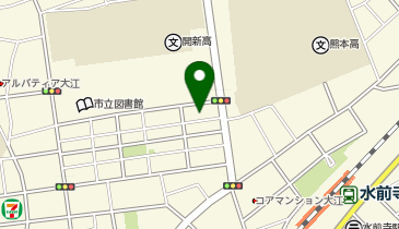 【予約制】akippa パーソナル大江駐車場の地図画像