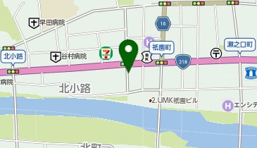 【予約制】akippa 北小路の地図画像