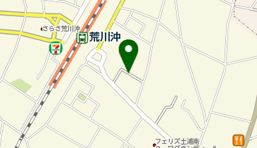 【予約制】akippa HP 荒川沖駐車場の地図画像