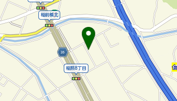 【予約制】akippa 稲熊町8駐車場 の地図画像