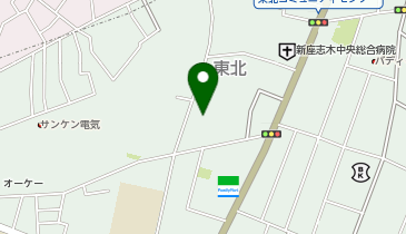 【予約制】akippa 立教6分新座市東北1丁目個人宅駐車場の地図画像