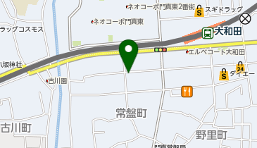 【予約制】akippa 常盤町駅前駐車場の地図画像