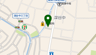 【予約制】akippa 深谷中3丁目9-36駐車場の地図画像