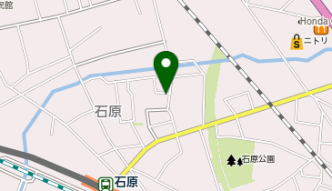 【予約制】akippa 石原駅前109駐車場の地図画像
