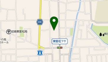 【予約制】akippa 富松町1丁目29-23駐車場の地図画像