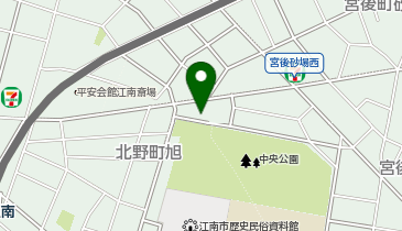 【予約制】akippa 宮後町砂場東18番地駐車場の地図画像