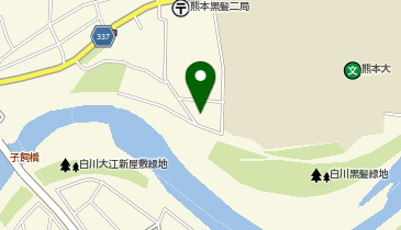【予約制】akippa 黒髪2丁目38-18駐車場の地図画像