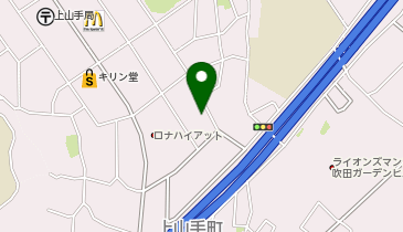 【予約制】akippa 上山手町24-26駐車場の地図画像