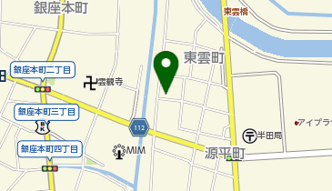 【予約制】akippa 半田運河/東雲町駐車場の地図画像