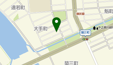 【予約制】akippa 大手町5丁目41駐車場の地図画像