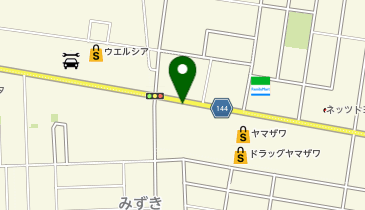 【予約制】akippa ダイナム山形寒河江店【立体駐車場2Fエリア】の地図画像