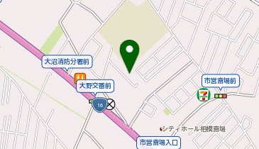 【予約制】akippa 古淵3-18-32駐車場の地図画像