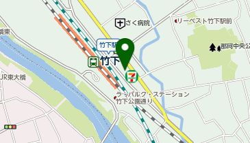 【予約制】akippa 竹下4丁目14-38駐車場の地図画像