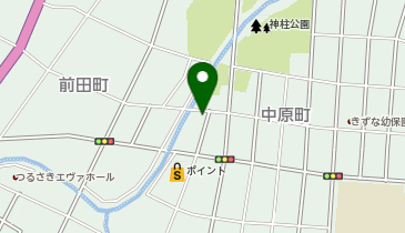 【予約制】akippa 神柱公園近く駐車場(都城市中原町25-3)の地図画像