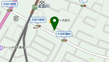 名鉄協商太田川駅東公共駐車場の地図画像